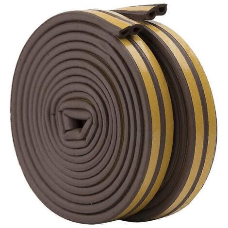 rouleaux de ruban adhésif mousse EVA type D 10 m pour joints de porte