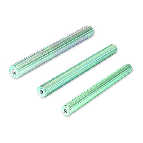 Rouleaux de transport en acier, Ø25mm, longueur 300mm, Ø axe 8mm Gayner 78-675/18