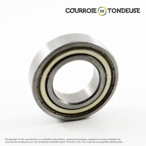 Roulement 608-ZZ à billes (1 rangée) - 8x22x7