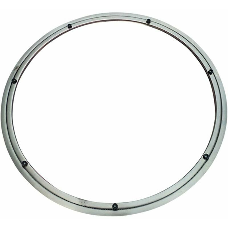 KZQ - Roulement à Bille Rotatif Silencieux - Base en Métal Pivotante - Pour Charges Lourdes - Diamètre 50cm (20 pouces)