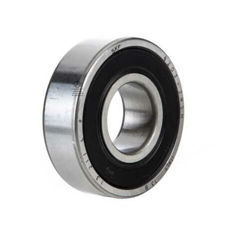 Roulement à billes 6203-2RS. Double étanchéité. Ø 40 mm. SKF