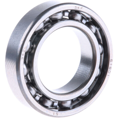 Roulement à billes à gorge profonde à une rangée SKF, ø int. 12mm, ø ext. 21mm, larg. 5mm ( Prix pour 1 )