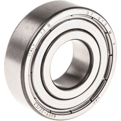Roulement à billes à gorge profonde à une rangée SKF, ø int. 17mm, ø ext. 40mm, larg. 12mm ( Prix pour 1 )