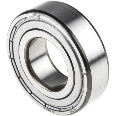 Roulement à billes à gorge profonde à une rangée SKF, ø int. 25mm, ø ext. 52mm, larg. 15mm ( Prix pour 1 )