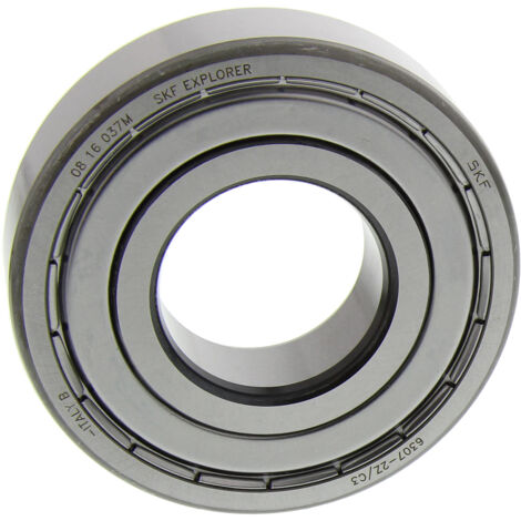 Roulement à billes à gorge profonde à une rangée SKF, ø int. 35mm, ø ext. 80mm, larg. 21mm ( Prix pour 1 )