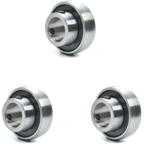 Roulement à Billes à Gorge Profonde SB204, 20x47x14mm, Roulements à Billes Céramiques Hybrides Doublement Blindé pour les Skate Trucks, les Ascenseurs, les Skateboards, les Machines