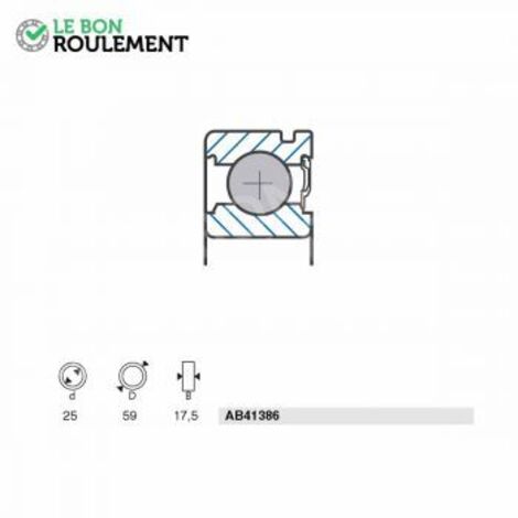 Roulement à billes AB41386-SNR