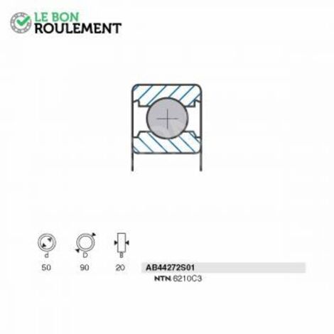 Roulement à billes AB44272S01-SNR