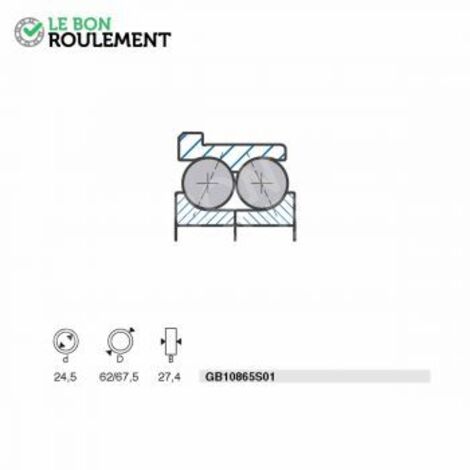 Roulement à billes GB10865S01-SNR