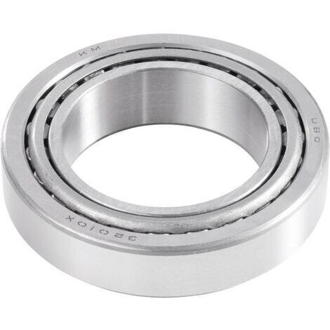 Roulement à billes rangée simple rouleaux coniques Ø int. Ø ext. 45.237 mm régime 7500 tr/min UBC Bearing LM12749/LM127