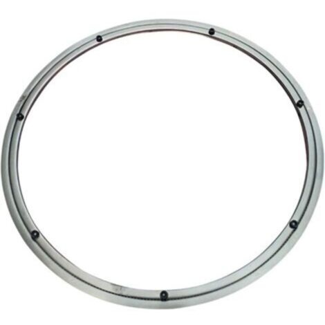 Roulement à billes rotatif silencieux, base en métal pivotante, roulement de plateau tournant pour table à manger, pour usage intensif (ø50 cm/20 pouces)