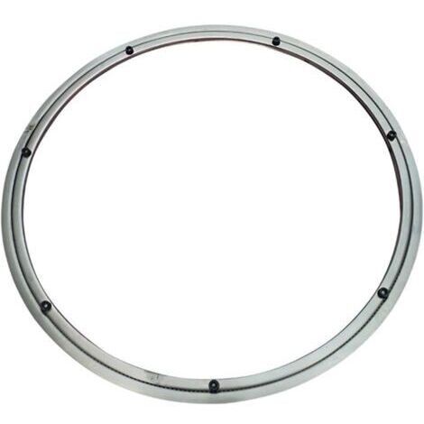 Roulement à billes rotatif silencieux, base en métal pivotante, roulement de plateau tournant pour table à manger, pour usage intensif (ø50 cm/20 pouces)