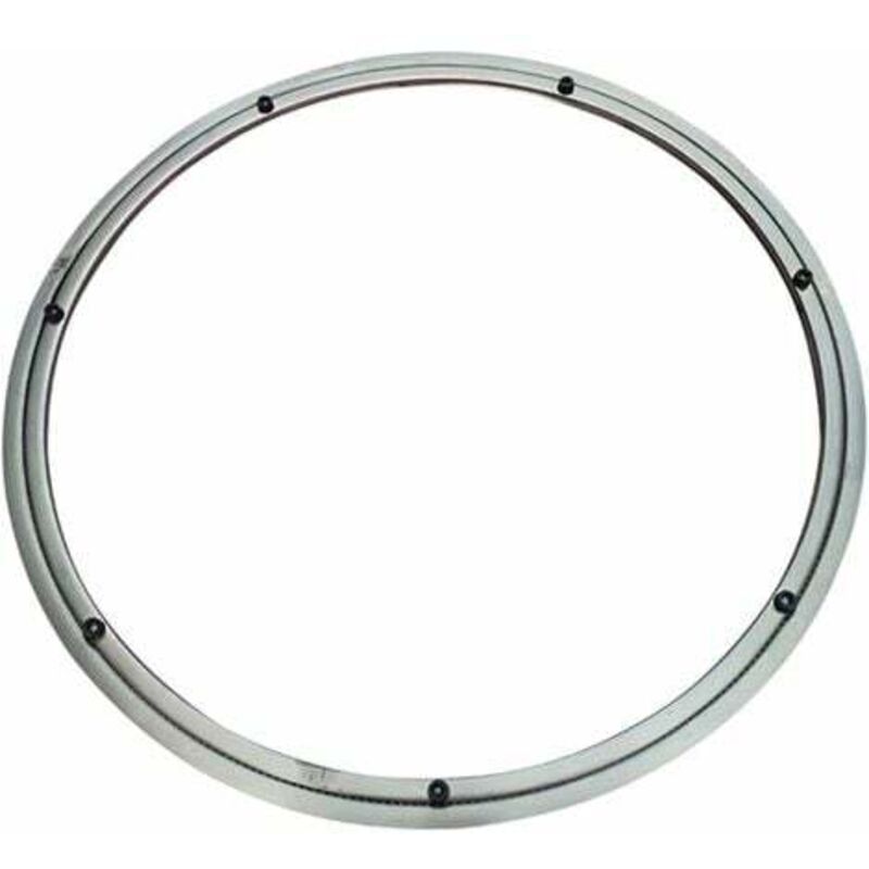 Yzmrbdqc - Roulement à billes rotatif silencieux, base en métal pivotante, roulement de plateau tournant pour table à manger, pour usage intensif