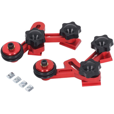 Roulement à galets en aluminium robuste pour scie sur table, guidage précis pour sciage du bois.