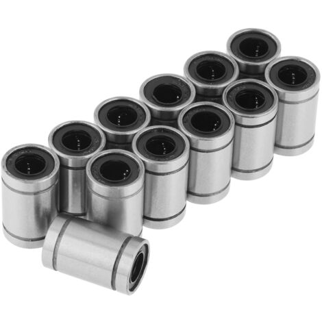 Roulement à mouvement linéaire, roulement LM8UU durable à double étanchéité pour machine de gravure d'imprimante 3D