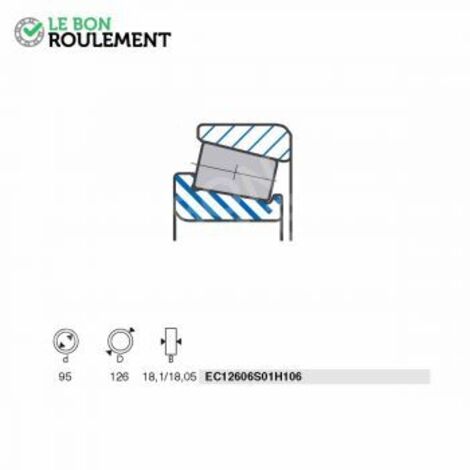 Roulement à rouleaux EC12606S01H106-SNR