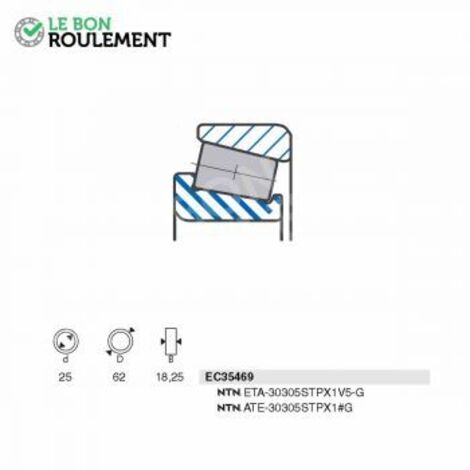 Roulement à rouleaux EC35469-SNR