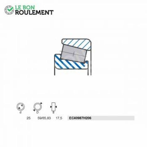 Roulement à rouleaux EC40987H206-SNR