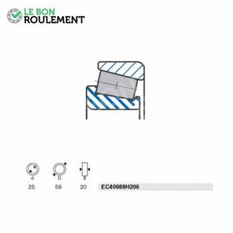 Roulement à rouleaux EC40988H206-SNR