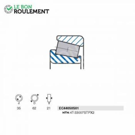Roulement à rouleaux EC44050S01-SNR