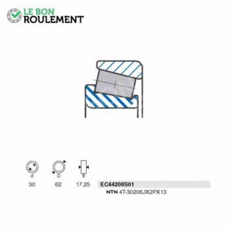 Roulement à rouleaux EC44206S01-SNR