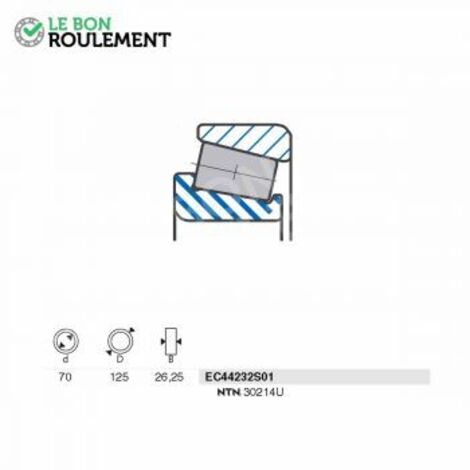 Roulement à rouleaux EC44232S01-SNR