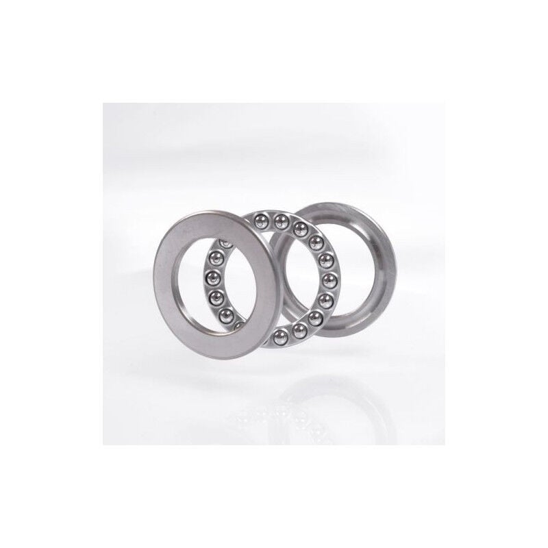 FP - Roulements rigides à billes axiaux B.16mm Ext. 52mm Int. 30mm Acier à roulement à rouleaux (100Cr6) zen