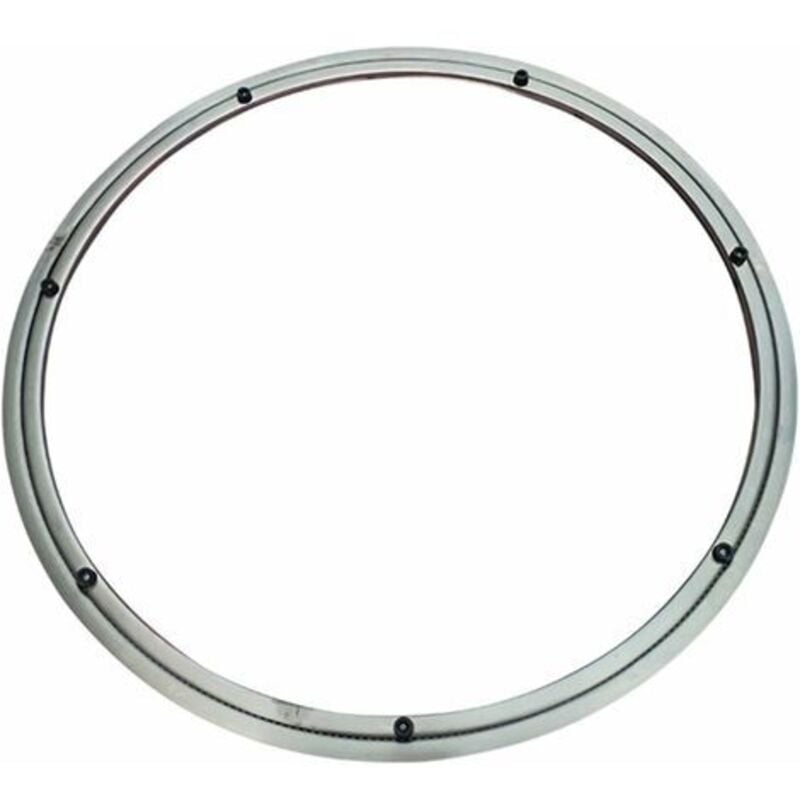 Roulement à billes rotatif silencieux, base en métal pivotante, roulement de plateau tournant pour table à manger, pour usage intensif (ø50 cm/20