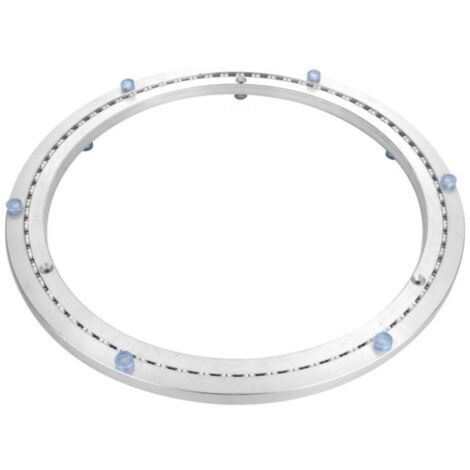 Roulement De Plateau Tournant en Métal, Rond Pivotant Base, Rotatifs 360°, Roulements à Billes à Une Rangée, pour Les Charges Lourdes, ø35cm