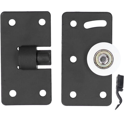 Roulement de Porte Coulissante pour Armoire, Meuble de Dressing avec Roue à Rainure