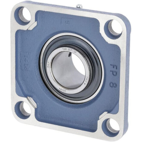 Roulement SKF, diam int 35mm, 4 trous de fixations en Fonte ( Prix pour 1 )