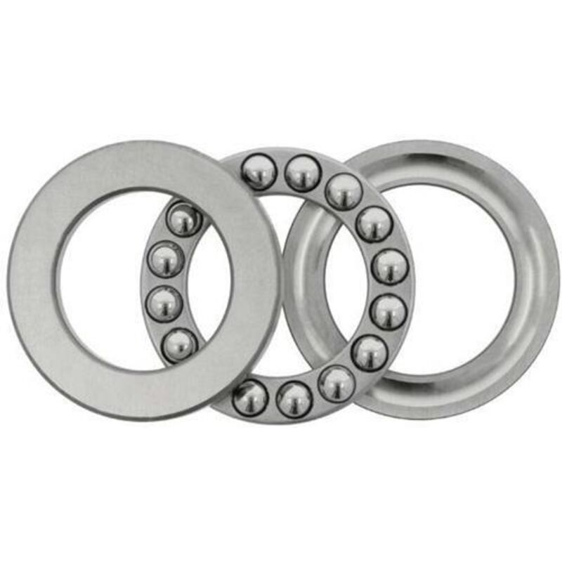 NTN - Roulements à billes 51215 B.27mm Ext 110mm Int 75mm Acier à roulement standard (100Cr