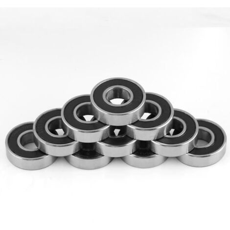 Roulements à billes 6001-2RS à gorge profonde étanches en caoutchouc (12x28x8mm)-TAM