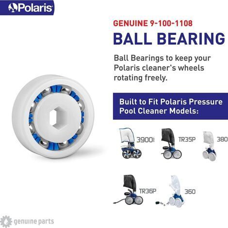 Roulements à Billes de Remplacement Polaris 9-100-1108 (91001108) – Lot de 4