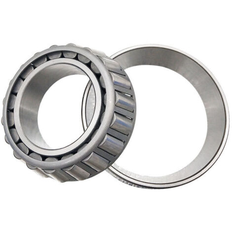 Roulements à rouleaux coniques 30202 - Matériau en acier pour roulements - Usage général pour châssis automobiles, machines agricoles et machines de construction.