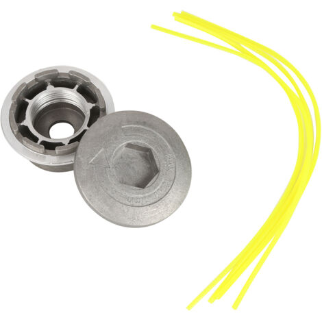 Roulements de tondeuse à gazon, capuchons en aluminium pour coupe-bordures, têtes de coupe rainurées, têtes de coupe-herbe, pièces détachées pour machines de jardinage