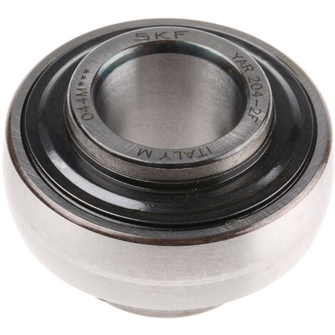 Roulements Y SKF, réf YAR 204-2F, diam int 20mm, diam ext 47mm ( Prix pour 1 )