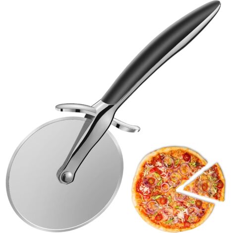 roulette à pizza, coupe-pizza en acier inoxydable, couteau à pizza professionnel