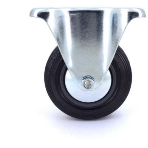Roulette à platine fixe - Caujolle - Diamètre 100 mm