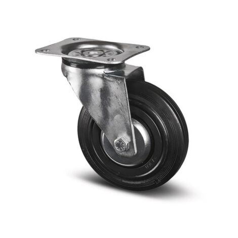 Roulette de manutention 3370 PVH - pivotante -75 kg - 100 x 35 mm - TENTE