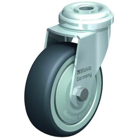 Roulette de manutention LRA-TPA - pivotante - 70 kg - 100 x 25 mm - BLICKLE