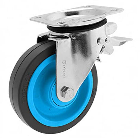 Roulette De Manutention Resilex Pivotante A Blocage D160 350Kg Guitel