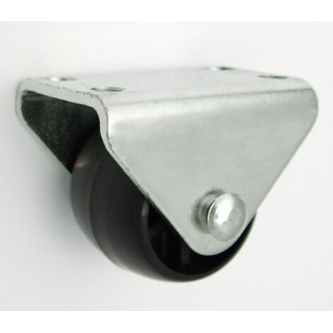 Roulette de meuble en plastique 30 mm, boîtier fixe M33B - KL030 STA