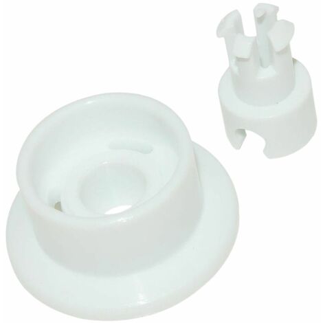 Roulette de panier inférieur (C00104637) Lave-vaisselle ARISTON HOTPOINT, INDESIT, SCHOLTES