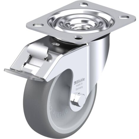 Roulette, diamètre 100 mm avec dispositif autobloquant C58899