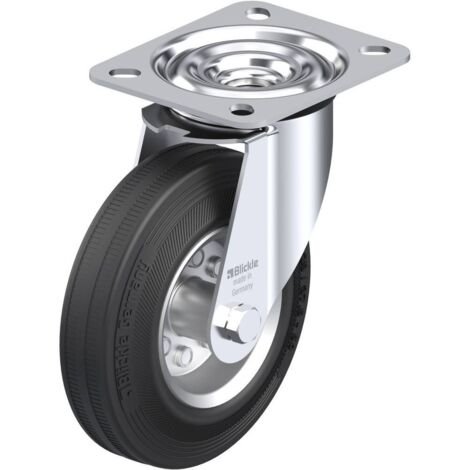 Roulette en acier, diamètre de 125 mm C58635