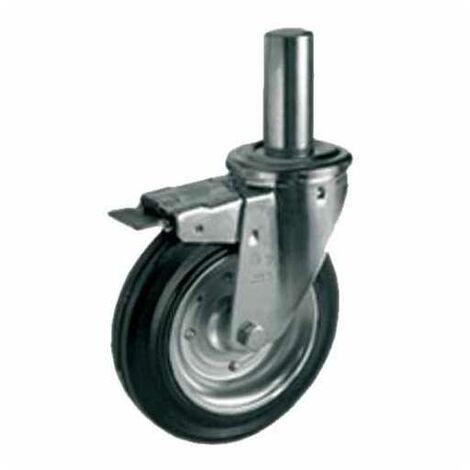 Roulette en caoutchouc pour axe de frein Innocenti 200X50 535616 Tr