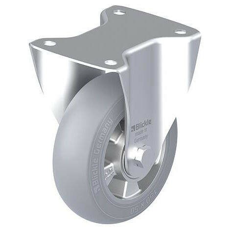 Roulette fixe BLICKLE tole acier B-ALES 150K-SG diam.-roue 150mm