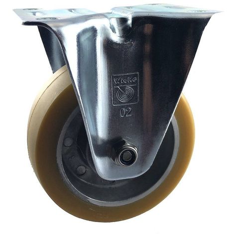 Roulette fixe diamètre 82 mm polyuréthane FORTHANE® - 150Kg