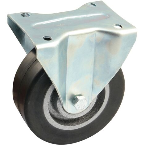 Roulette fonte 200mm fixe - AVL - 567826